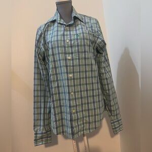 Men's Green Plaid Shirt